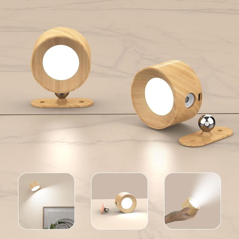 The FlexSconce Duo | Cordless Touch-Control Wall Lamps